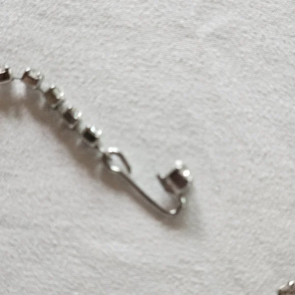 Vintage 1950s Rhinestone Necklace - Picture 4 of 5